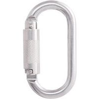 Acél karabiner 1/4 fordulatú zárral