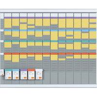 Nobo T-Card professzionális mágneses éves tervezőtábla