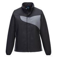 PW2  női Softshell (2L), fekete/szürke