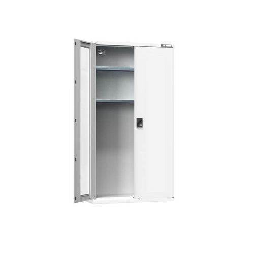 Műhelyi töltőszekrények, 1044 x 405 x 1950 mm, üveg