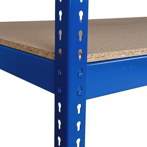 Kiegészítő farostlemez polcok, 152,5 cm, 440 kg, kék
