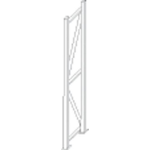 Polcállvány oldalfalak, 336,6 x 75 - 110 cm