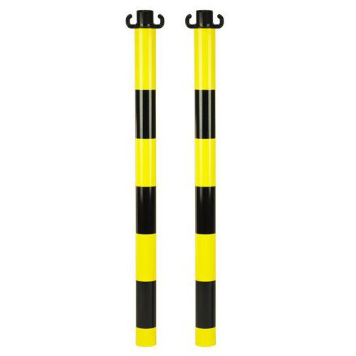 Kit erős fém torlaszoló oszlopok, magassága 95 cm, 2 db Kit erős fém torlaszoló oszlopok, magassága 95 cm, 2 db