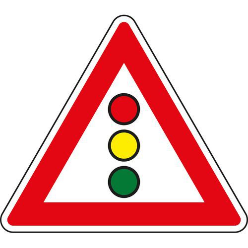 Fényjelzés (A10) közlekedési tábla Fényjelzés (A10) közlekedési tábla