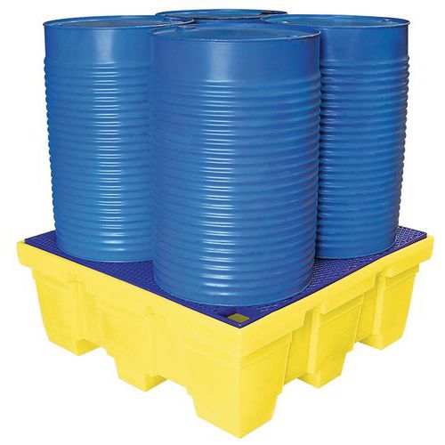 modèle capacité 450 L avec caillebotis plastique modèle capacité 450 L avec caillebotis plastique