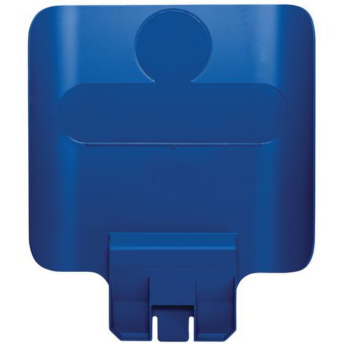 Információs tábla Slim Jim szelektív hulladékgyűjtő szigethez_Rubbermaid