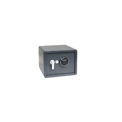 Bútorszéf elektronikus zárral, riasztóval, alulvilágított LCD kijelzővel és nyitókarral Bútorszéf elektronikus zárral, riasztóval, alulvilágított LCD kijelzővel és nyitókarral