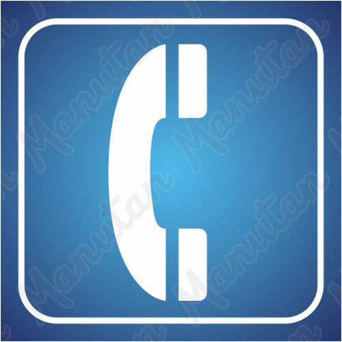 Információs tábla - Telefon Információs tábla - Telefon