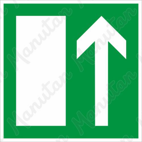 Biztonsági táblák, fotolumineszcens - Menekülési irány Biztonsági táblák, fotolumineszcens - Menekülési irány