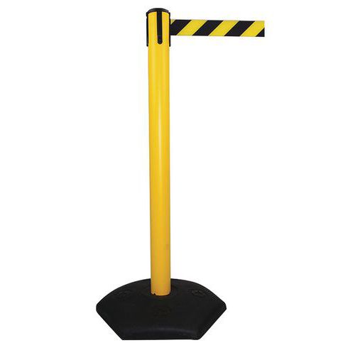 Manutan Plastic torlaszoló oszlop szalaggal, 2 m Manutan Plastic torlaszoló oszlop szalaggal, 2 m