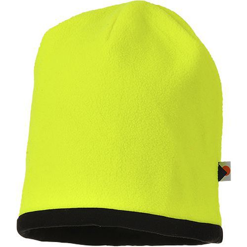 Kifordítható HiVis sapka, fekete/sárga Kifordítható HiVis sapka, fekete/sárga
