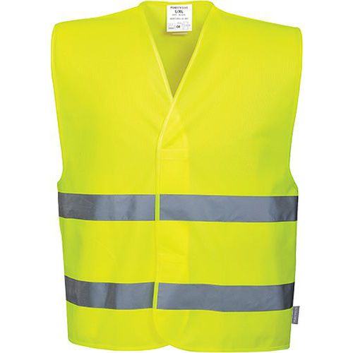 Jól láthatósági mellény, sárga Jól láthatósági mellény, sárga