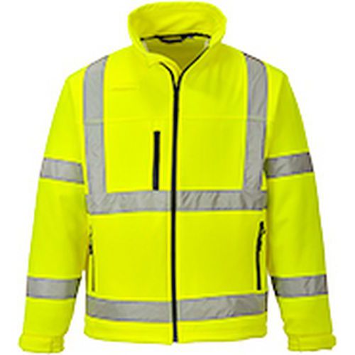 Jól láthatósági Softshell dzseki (3L), sárga Jól láthatósági Softshell dzseki (3L), sárga