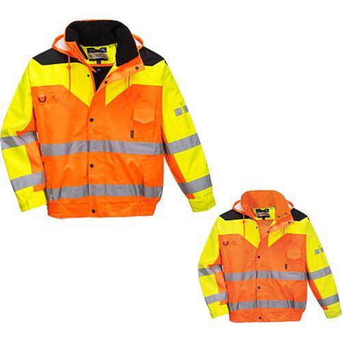 Contrast Plus bomber dzseki, narancssárga Contrast Plus bomber dzseki, narancssárga