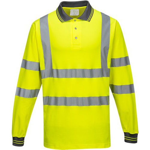 Hosszú ujjú Cotton Comfort pólóing, sárga Hosszú ujjú Cotton Comfort pólóing, sárga