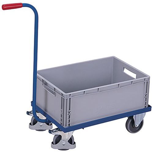 Műanyag ládával ellátott kocsik, 89 x 42 x 87,5 cm