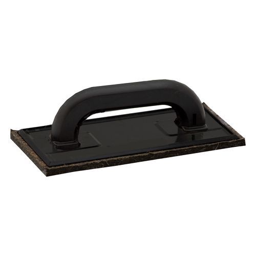 TOPTRADE ABS simító, könnyített munkafelülettel, mikrogumis, 250 x 130 x 8 mm